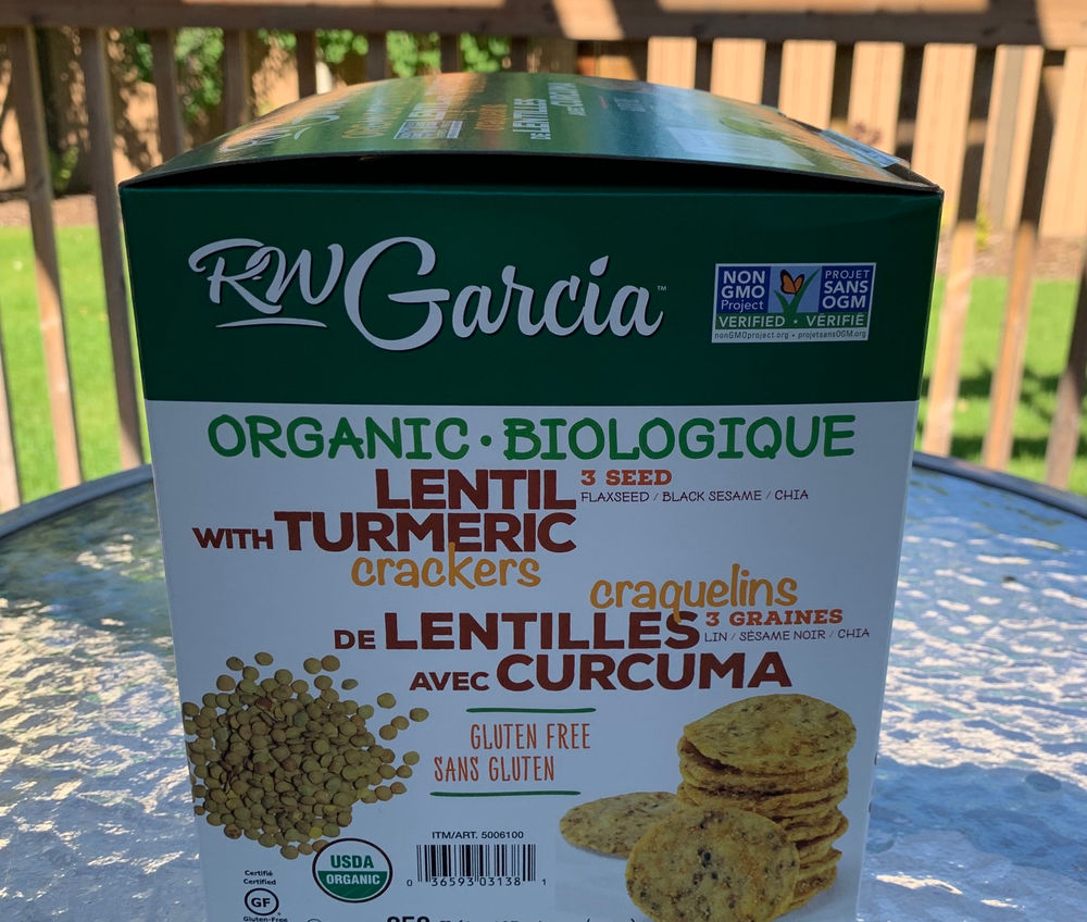 Costco RW Garcia Lentil with Tumeric Crackers Review