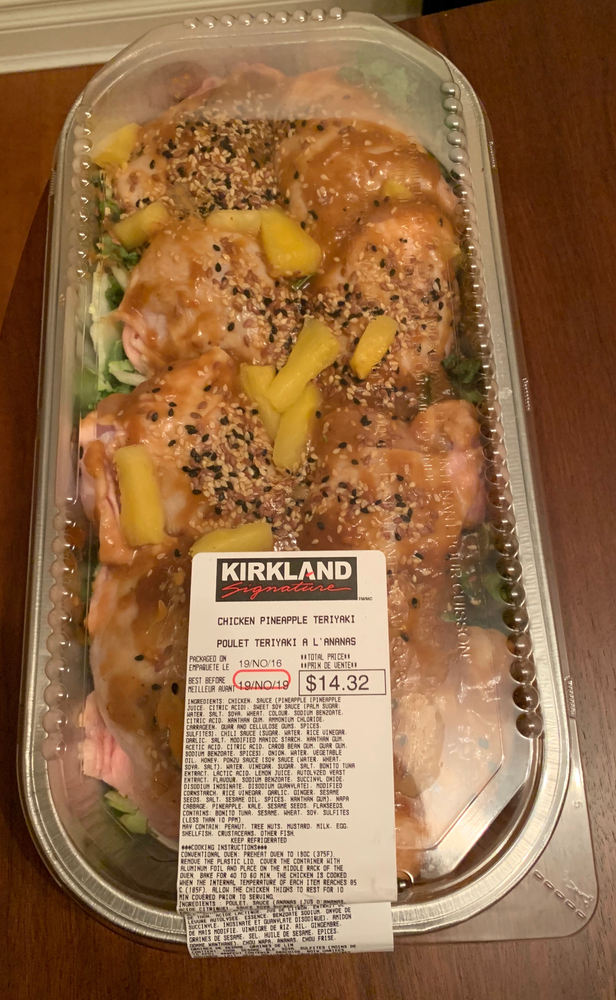 Costco Kirkland Signature Chicken Pineapple Teriyaki Review