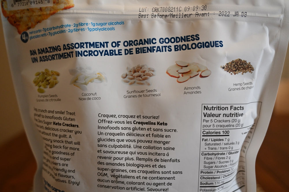 Costco innofoods Keto Crackers Review