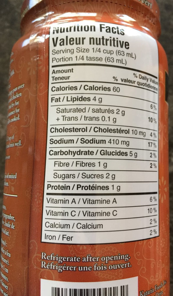 Costco KFI Butter Chicken Sauce Review