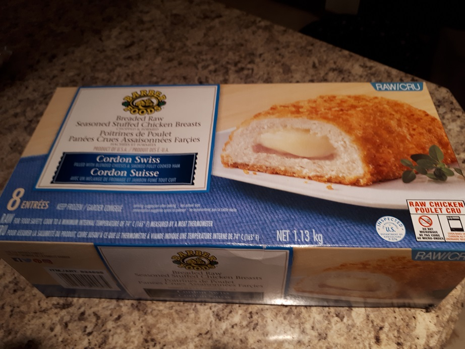 Costco Barber Foods Cordon Swiss Seasoned Stuffed Chicken Breasts Review