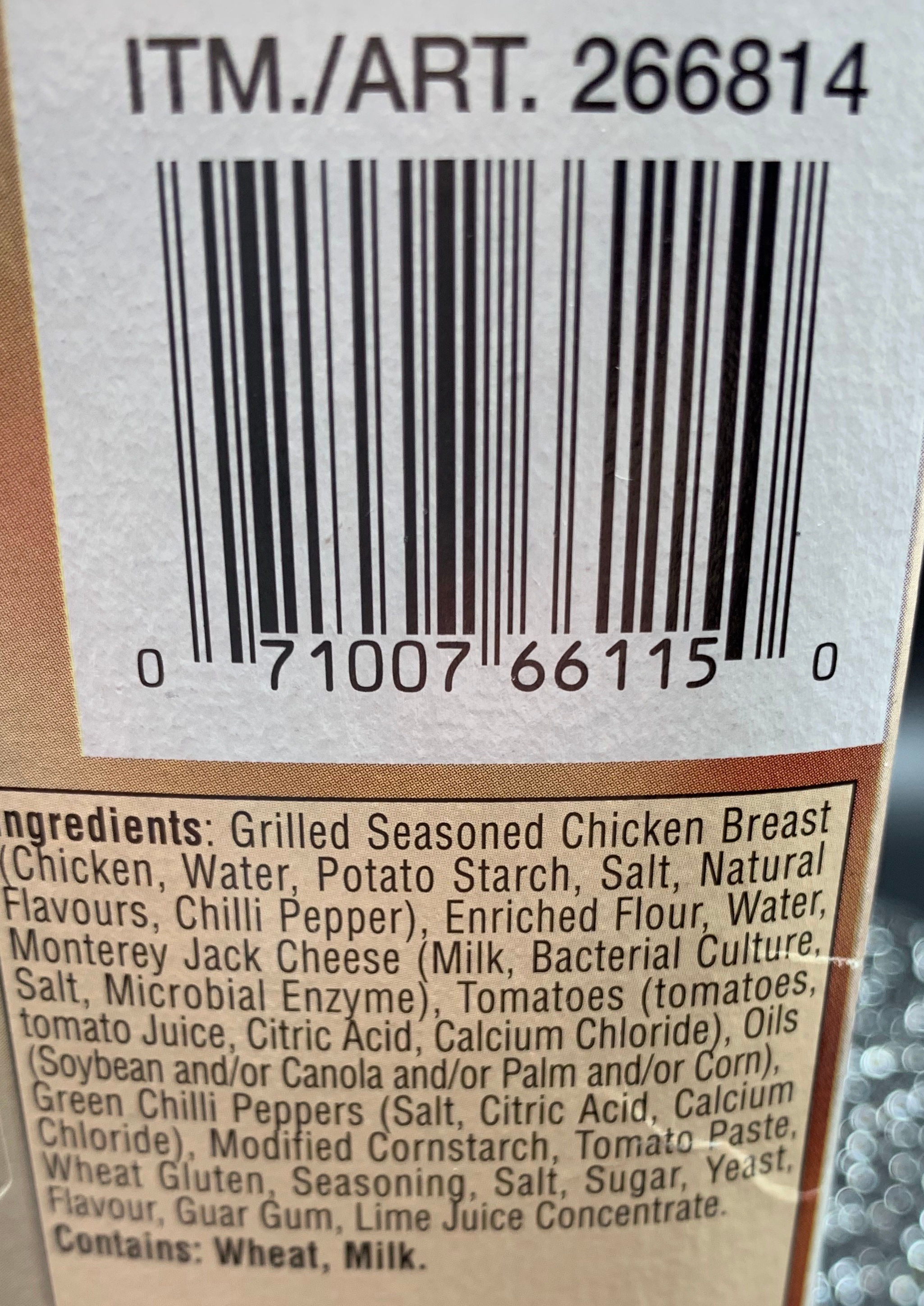 Costco El Monterey Quesadillas with Charbroiled Chicken Breast & Cheese