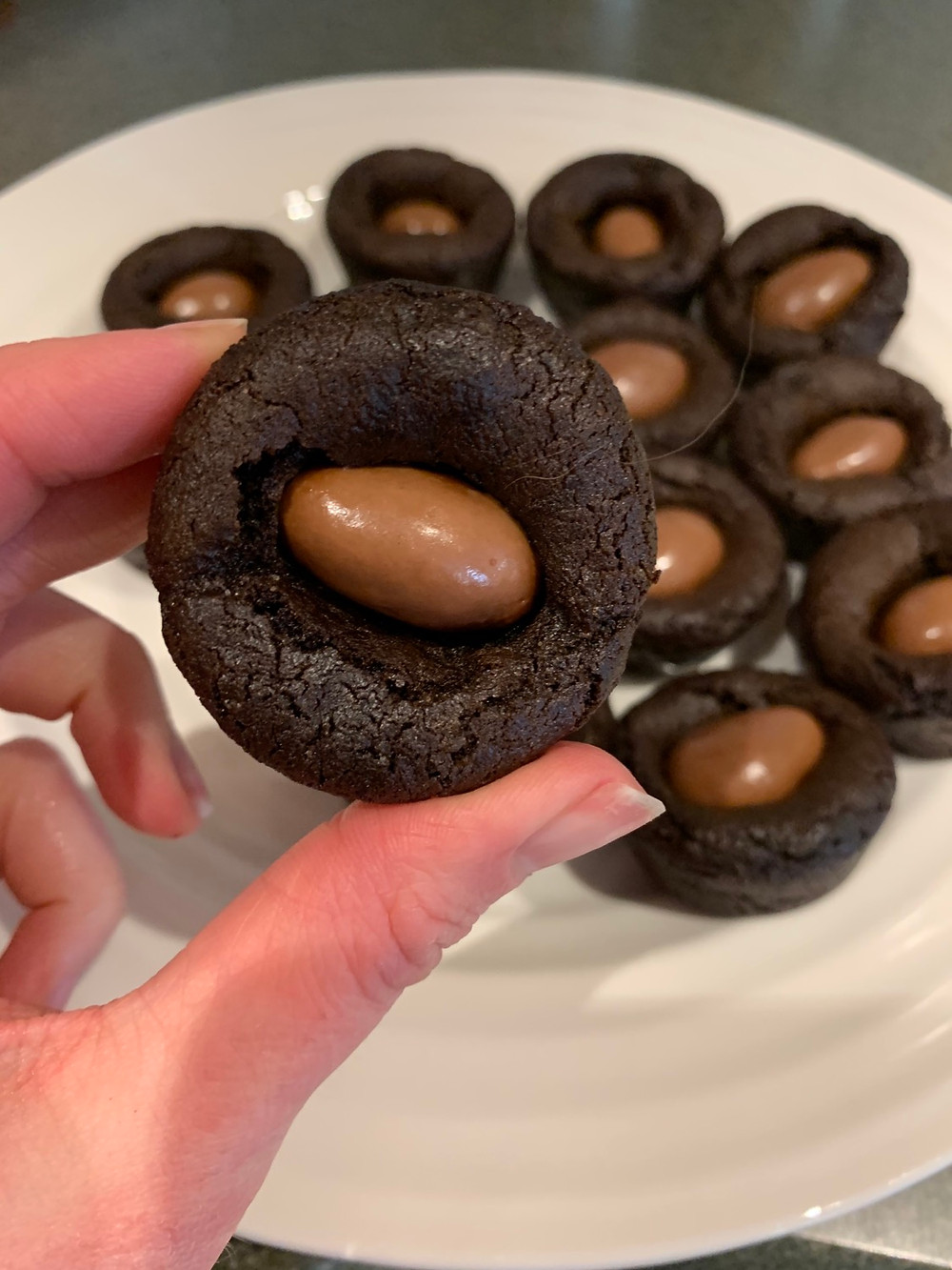 Costco Milk Chocolate Covered Almond Brownie Cookie