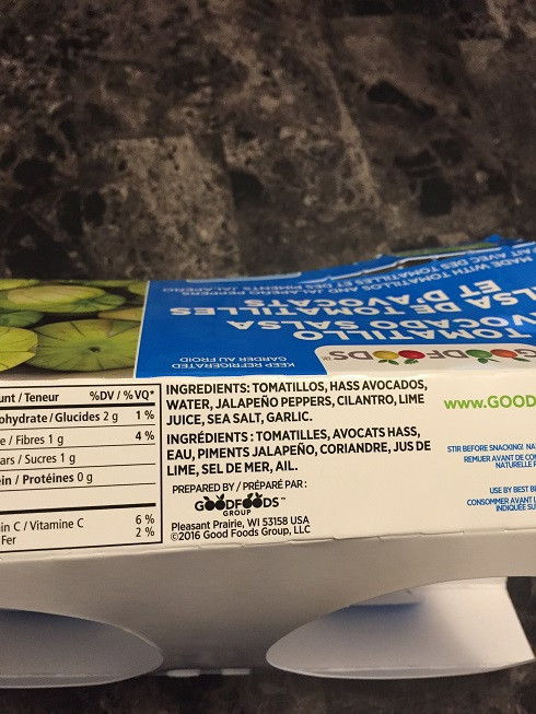 Costco GoodFoods Tomatillo Avocado Salsa Review