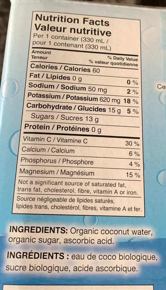 Costco Kirkland Signature Organic Coconut Water Review