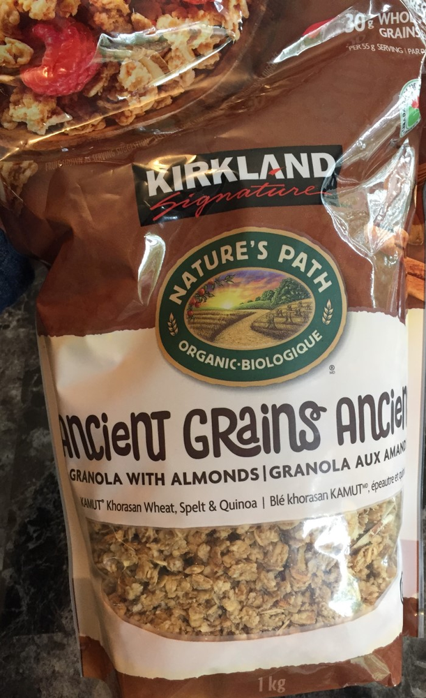 Costco Kirkland Signature Ancient Grains Granola by Nature's Path