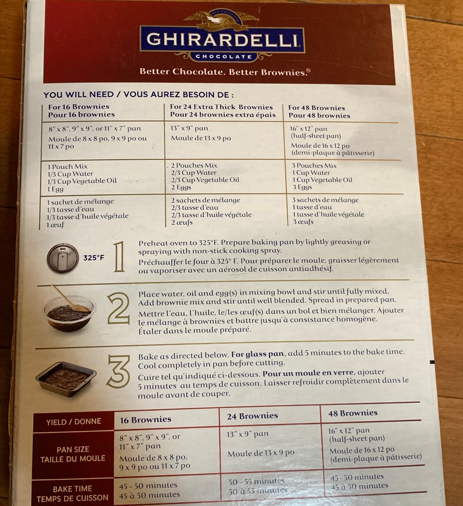Costco Ghirardelli Triple Chocolate Brownie Mix Review