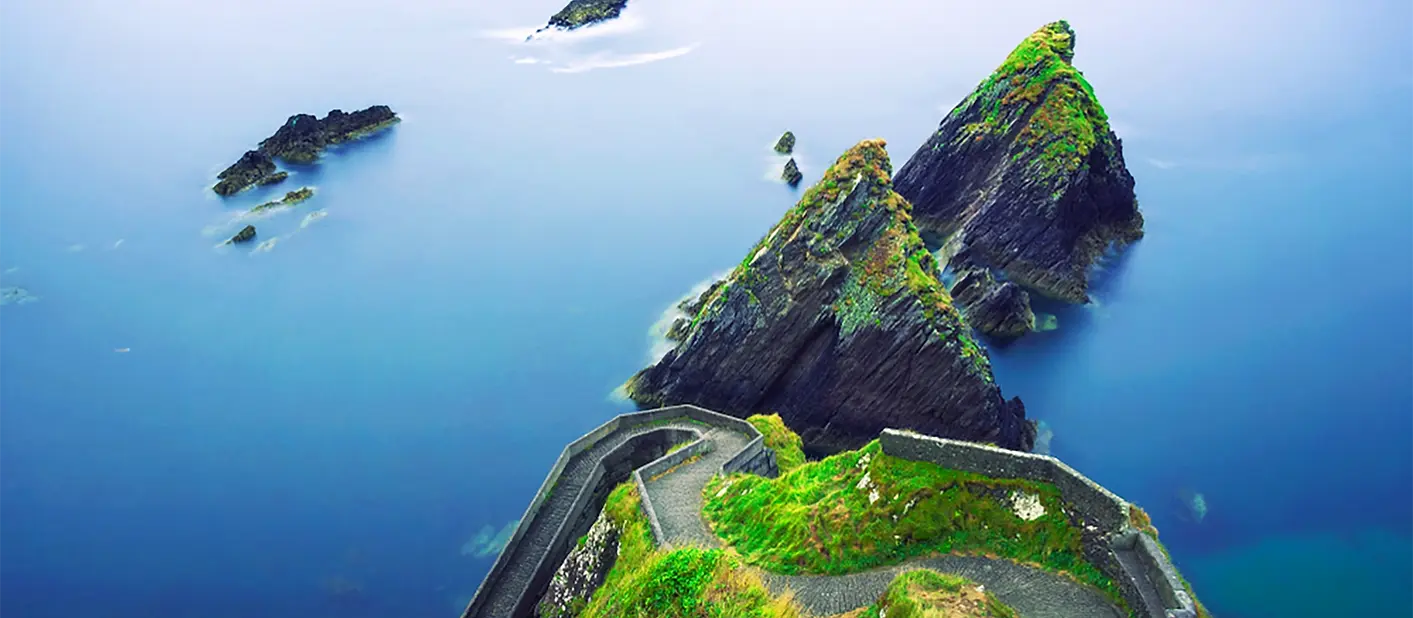 Dunquin Pier on the Dingle Peninsula in Co. Kerry_
