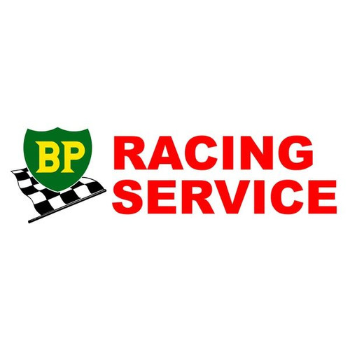 Car Sticker - BP Racing Service - Set of 2 - 150mm Length - Graphic ...