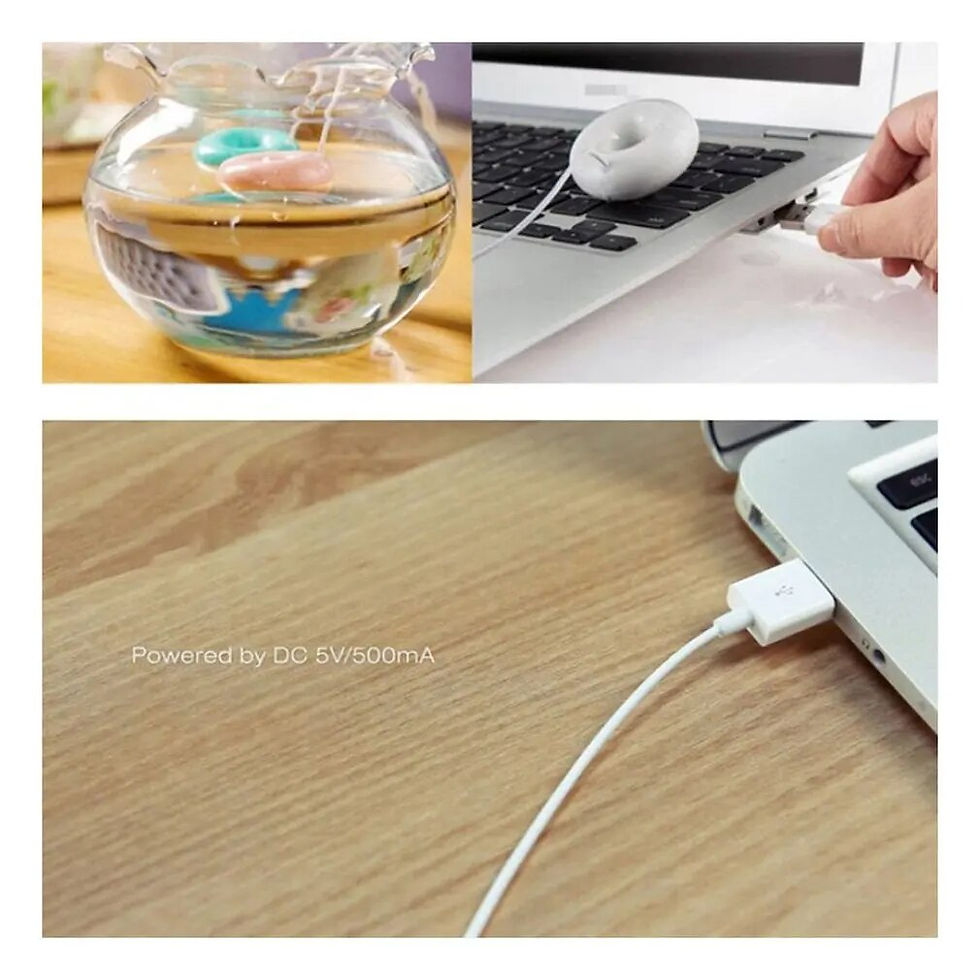 Thumbnail: Mini UFO Negative Ion Humidifier USB Air Humidifier