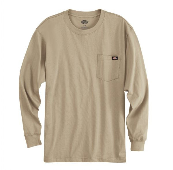 Thumbnail: Men's Long-Sleeve Traditional Heavyweight Crew Neck