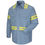 Thumbnail: Men's Midweight FR Enhanced Visibility Uniform Shirt