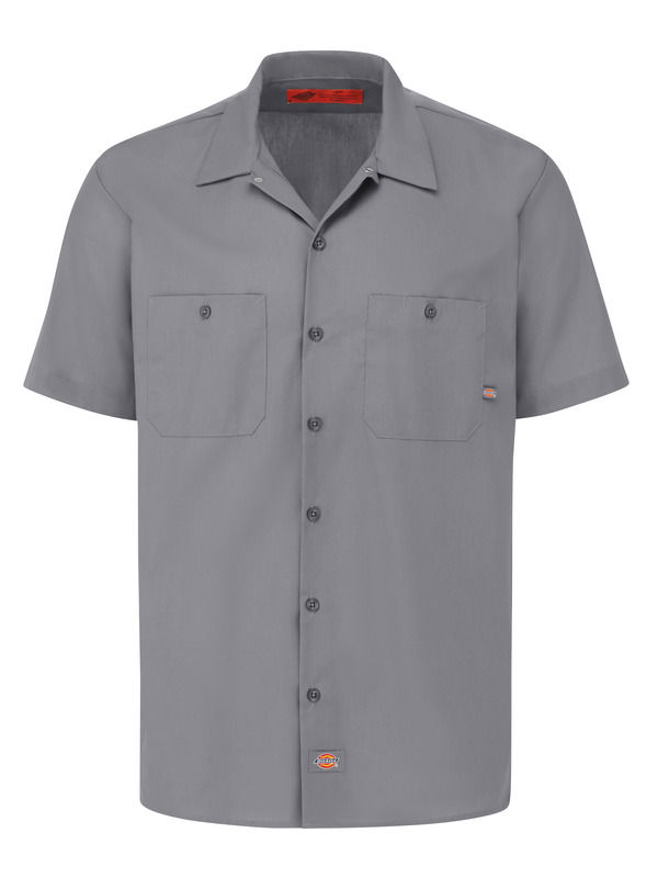 Thumbnail: Men's Industrial Short-Sleeve Workshirt