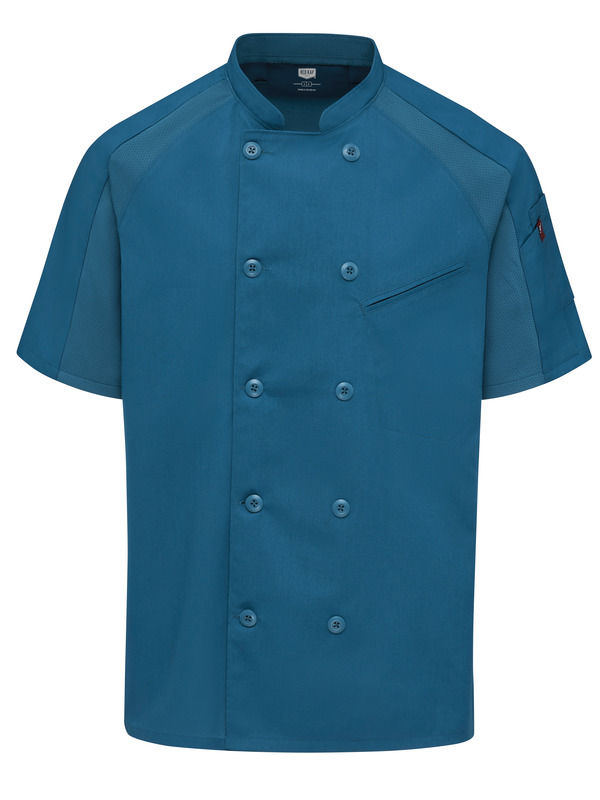 Thumbnail: Men's Airflow Raglan Chef Coat with Oilblok