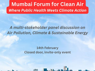 Launching the Mumbai Forum for Clean Air