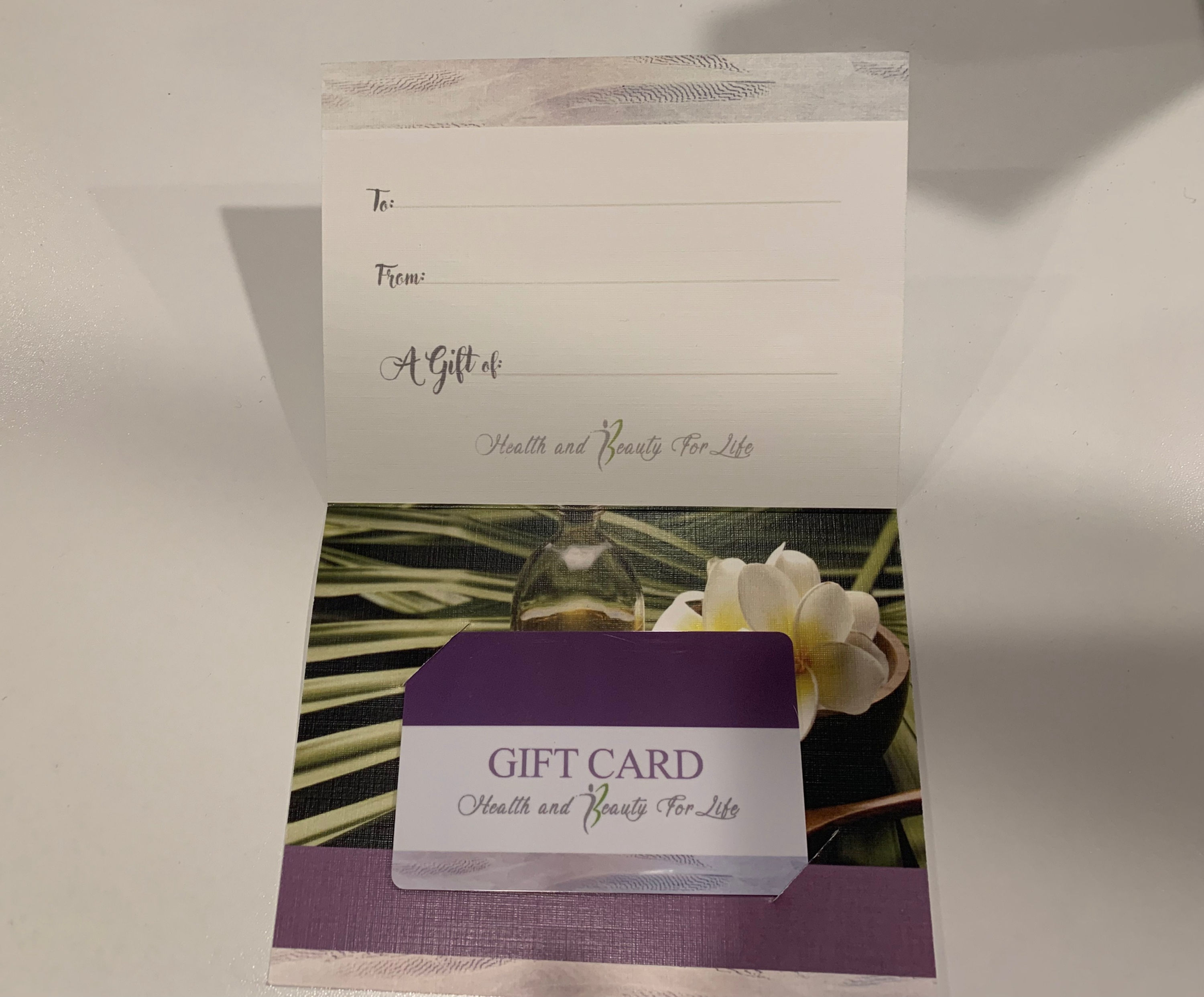 Personalized Gift Card