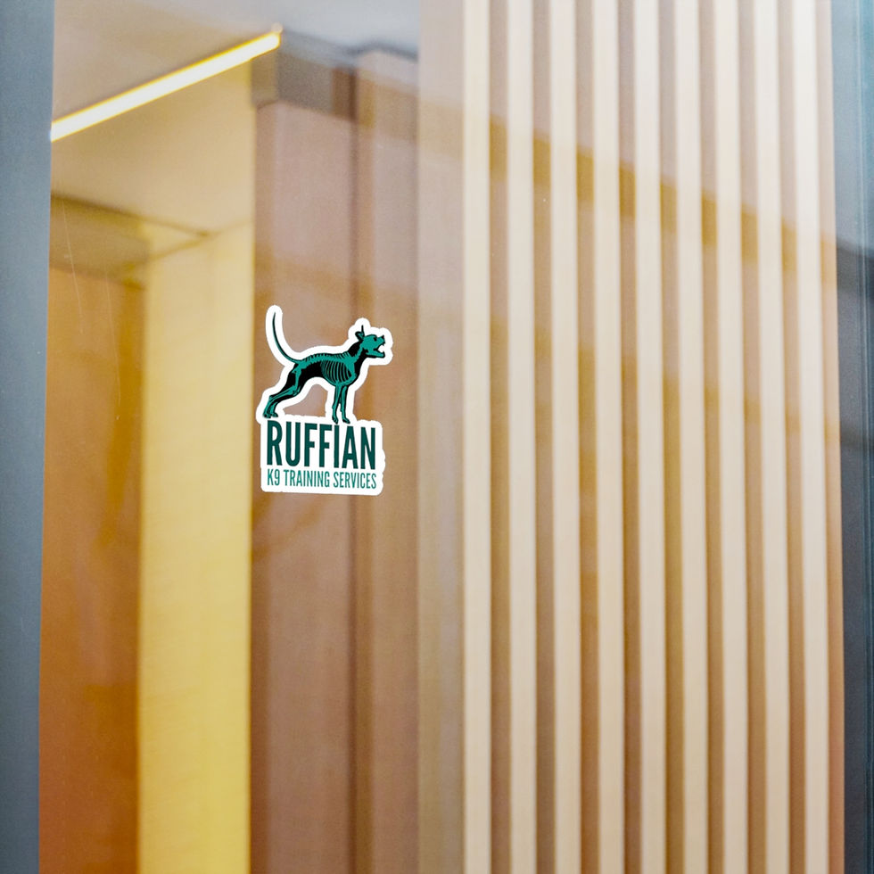 Thumbnail: Vinyl Decal Ruffian K9