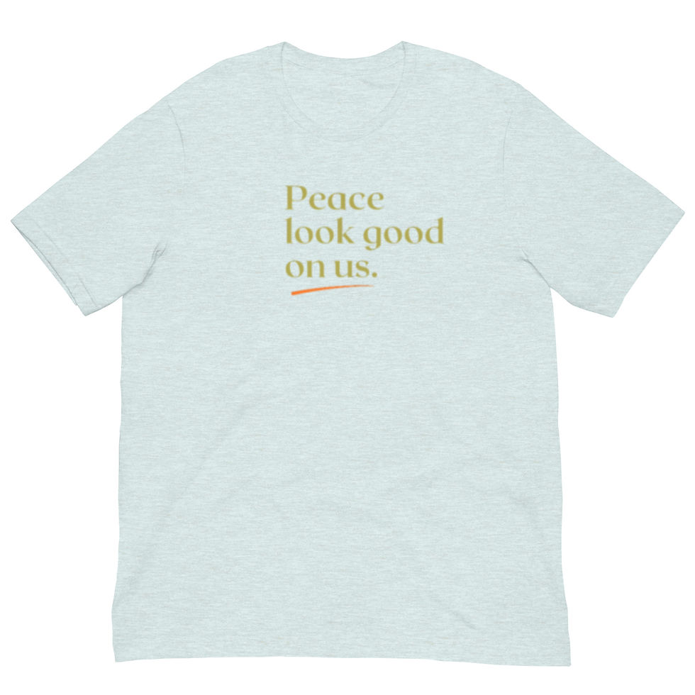 Thumbnail: Peace look good on us
