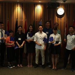 A group photo of participants who attended a collaboration 