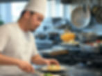 Chef innovating new dishes in 2025