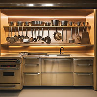 Kitchen tools in a Hotel kitchen.jpg