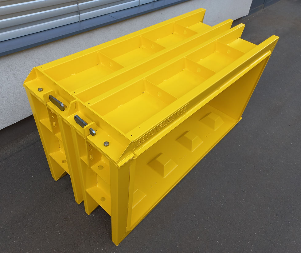 Miniaturbild: Betonblockschalung  160x80x80cm typ FLACH