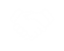 Hellgraues Icon mit zwei sich schüttelnden Händen – Symbol für Partnerschaft.