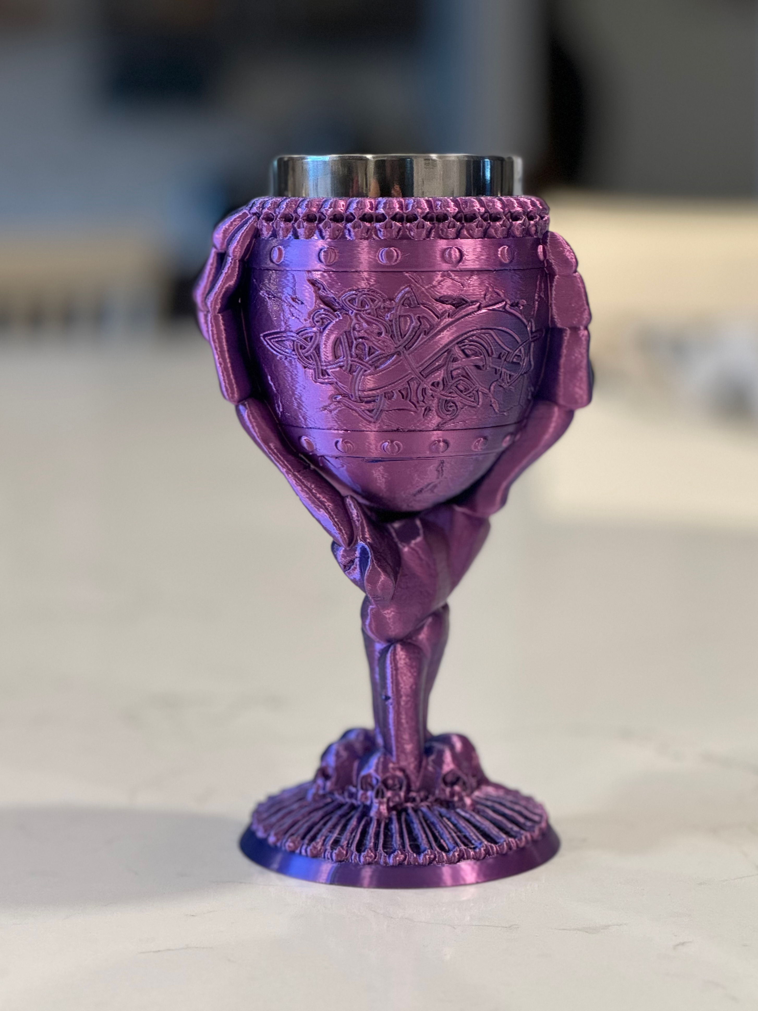Skeleton Hand Goblet