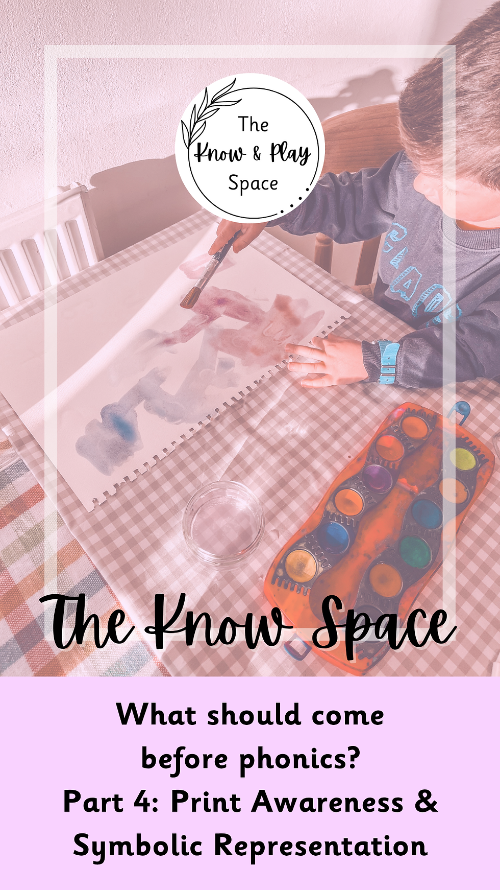 What should come before phonics? - Part 4: Print Awareness & Symbolic Representation