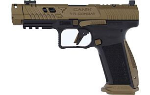 Thumbnail: CANIK TTI COMBAT 9MM 4.6" BBL OR FS 2-10RD MAGS BLACK
