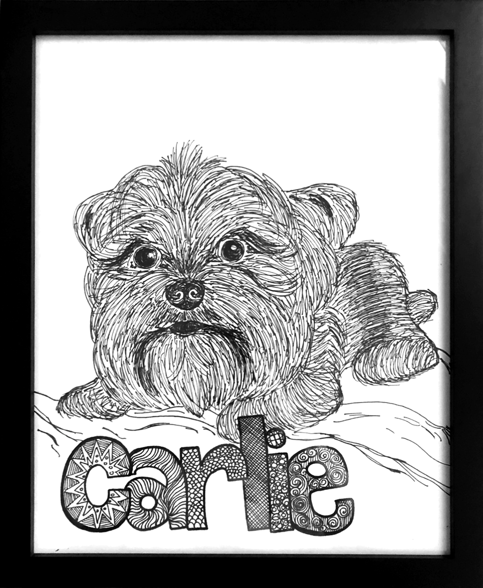 Thumbnail: Custom 8" x 10"Art