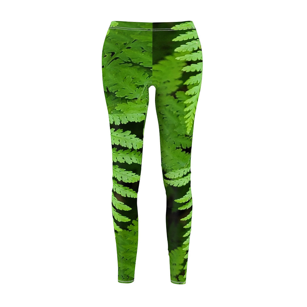 Thumbnail: Green Fern Leggings