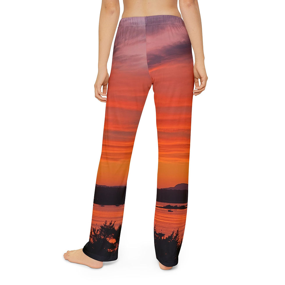 Thumbnail: Sunset Breeze Kids Lounge Pants - Comfortable & Stylish Sleepwear