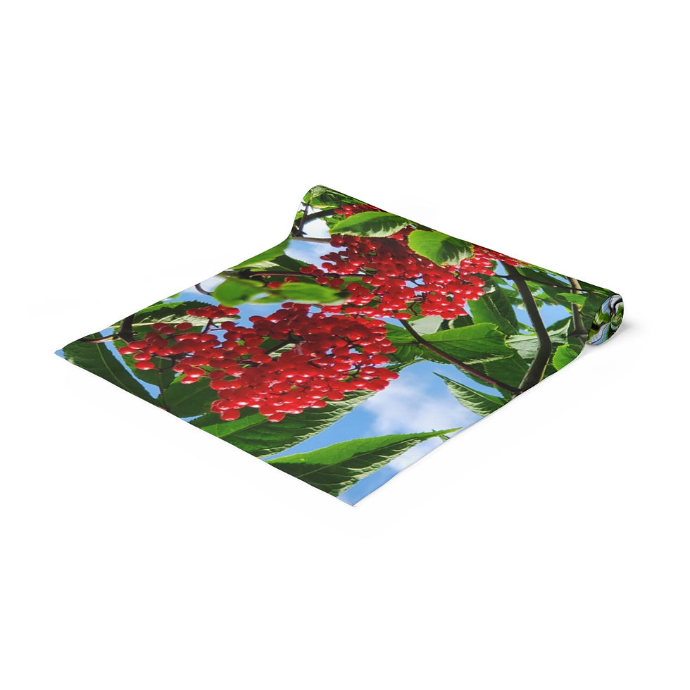 Thumbnail: Christmas Berry Table Runner