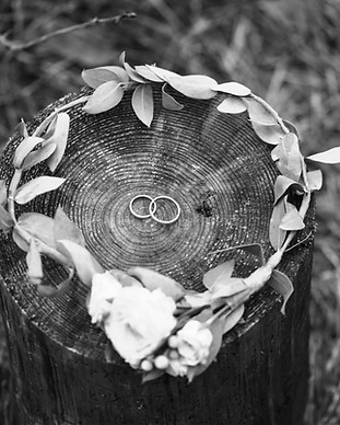 Wedding Rings and Bridal Crown