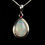 Thumbnail: Opal Pendant with Garnet