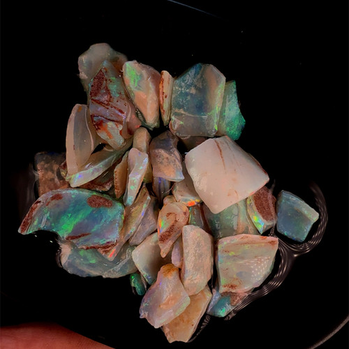 Rough Crystal Opal Skin shells, Coober Pedy | Unearthed Opal