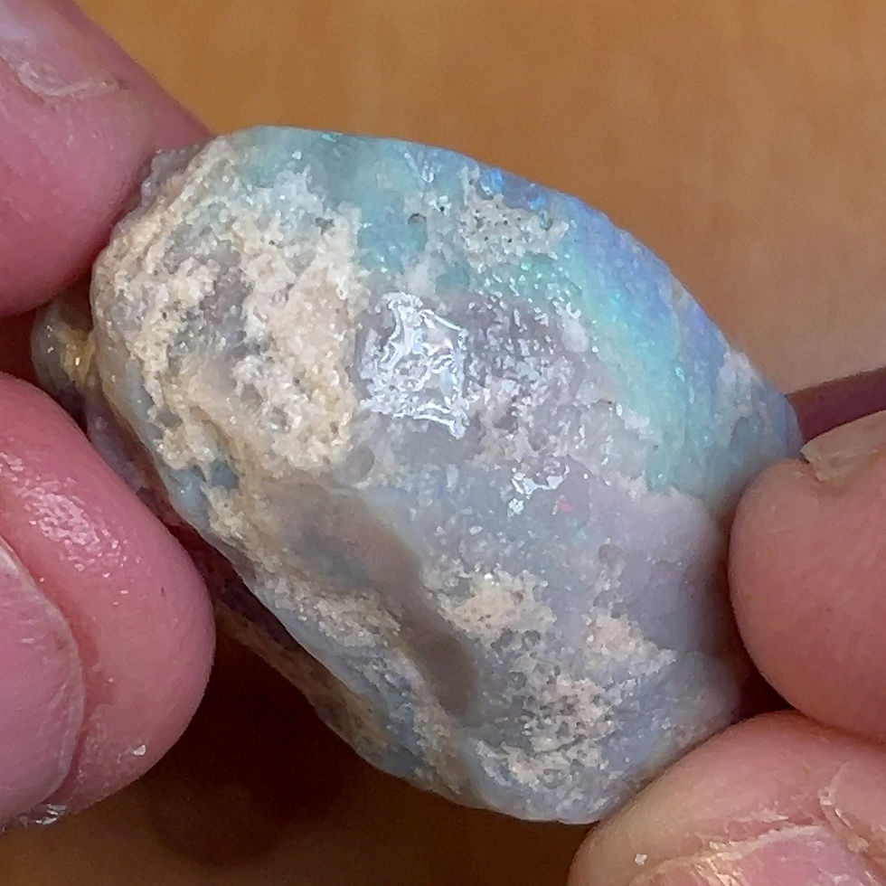 Thumbnail: Blue Green Crystal on Dark Base Shell $1000