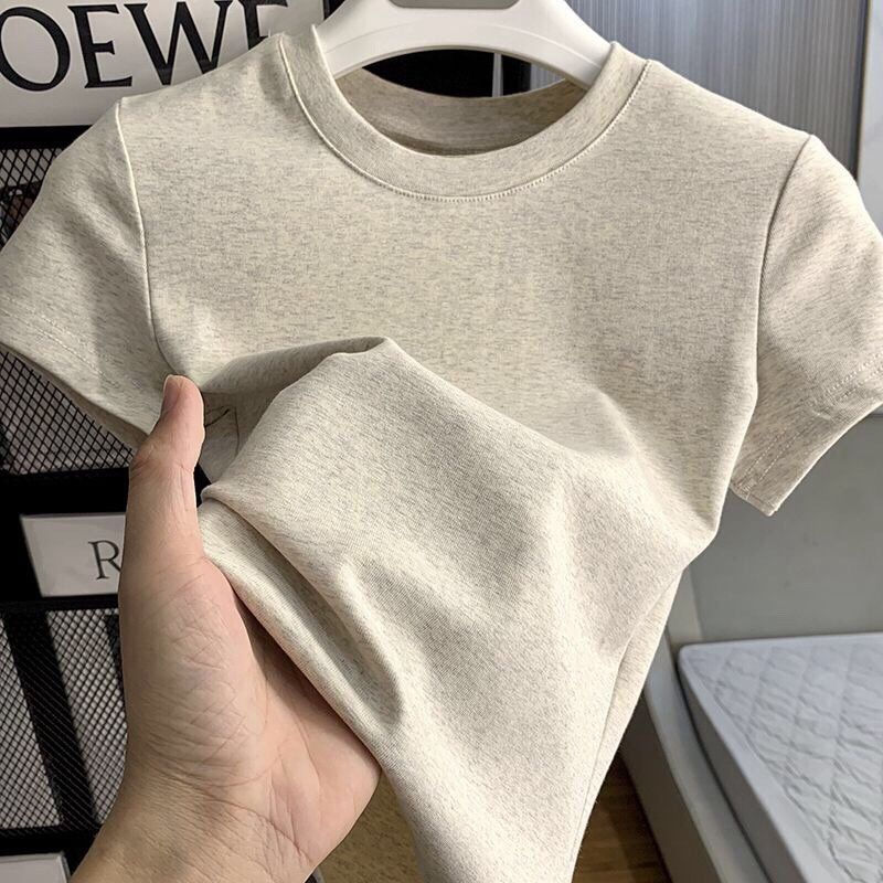 Thumbnail: Women's Solid Short Sleeve T-Shirt