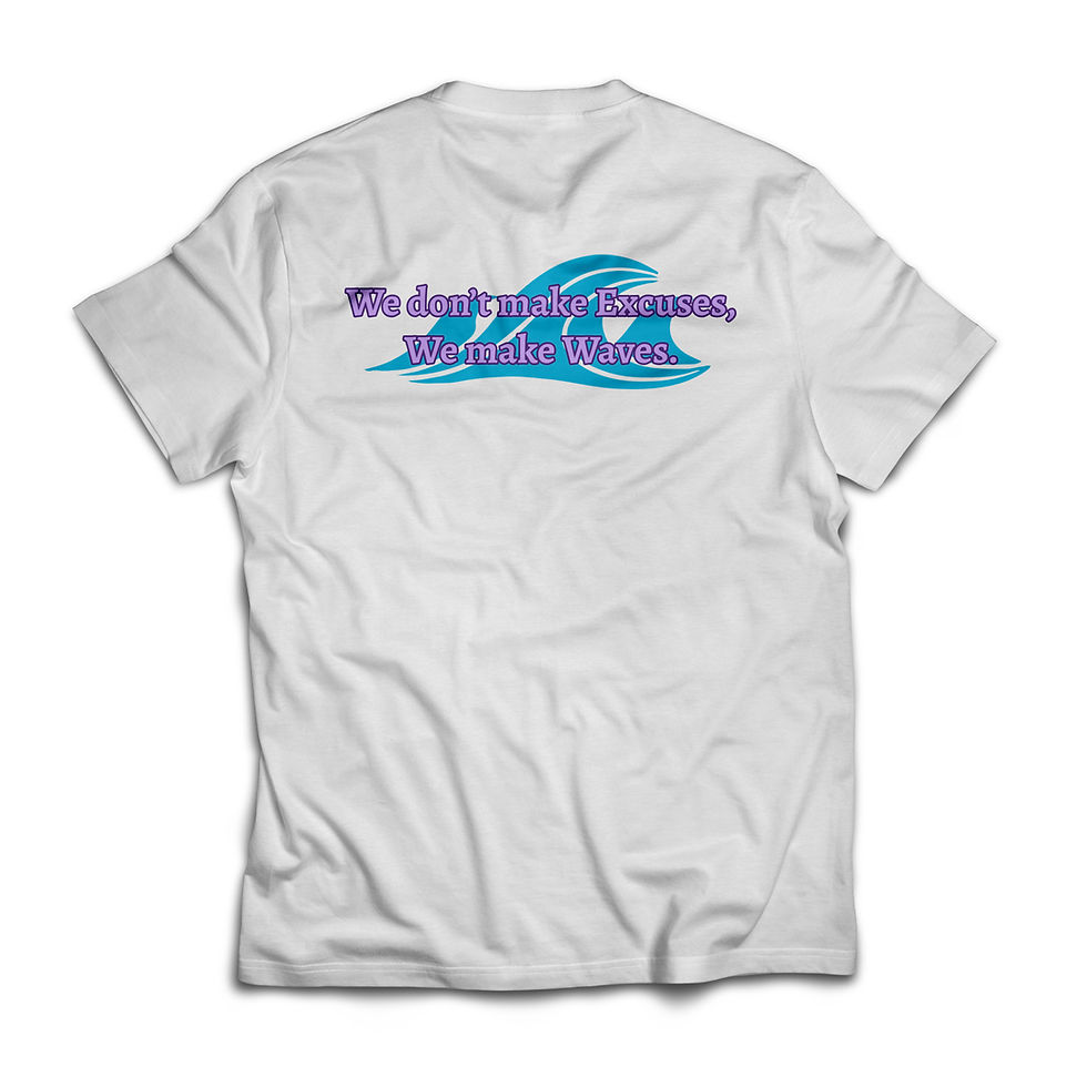 ◆LEE◆ Swim Buddy Graphic T-Shirt White Marlins Swim Team T-Shirt | KCs Graphics