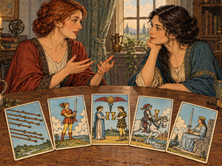 Quais cartas do Tarô indicam conversa?