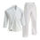 Thumbnail: Karate Traditional Uniform (Gi) - White, Black, Black w/ School Logo, or Red