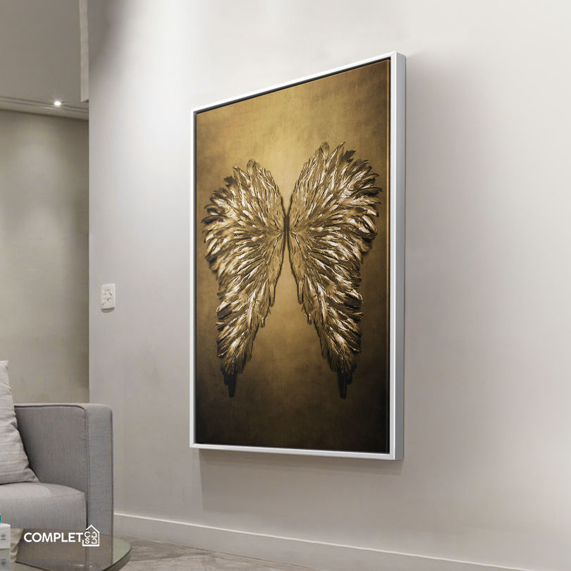 Miniatura: Quadro Asas Dourada