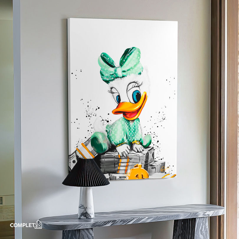 Miniatura: Quadro Desenho Neta Do Tio Patinhas Paty LV