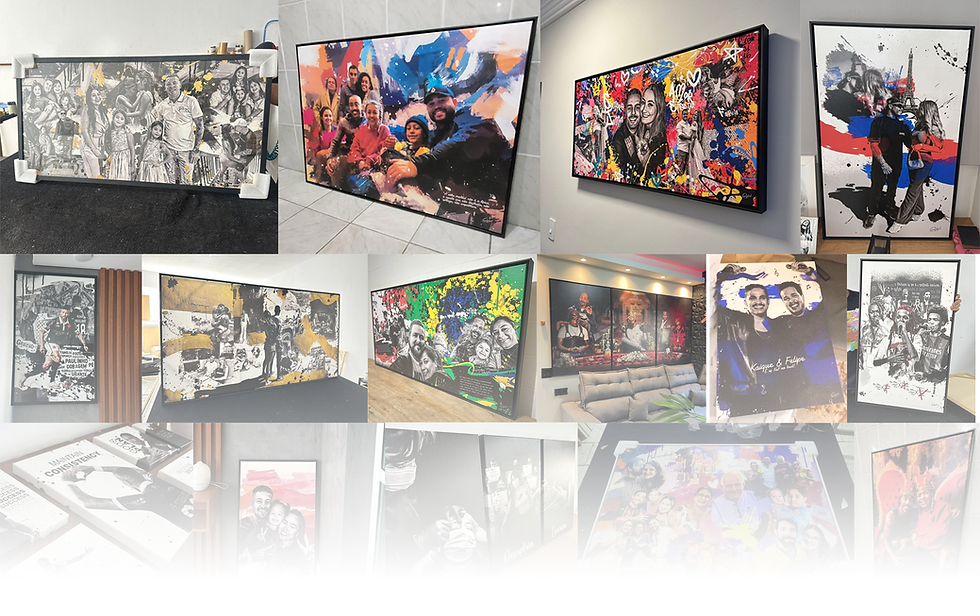 Quadros decorativos da Complet casa