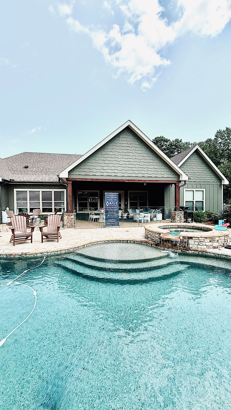 Frameless Glass Pool Railing - Gainesville, GA Project