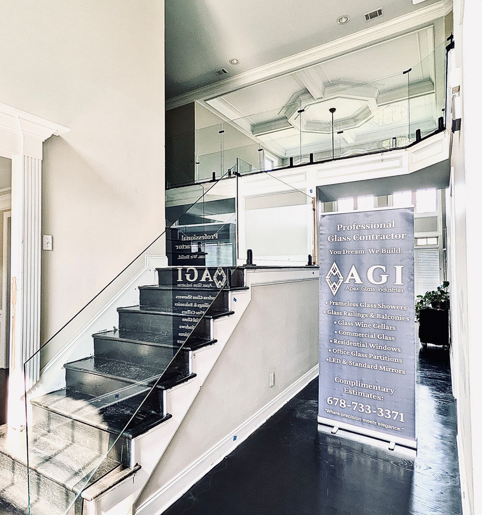 Glass Railing In Conyers, GA