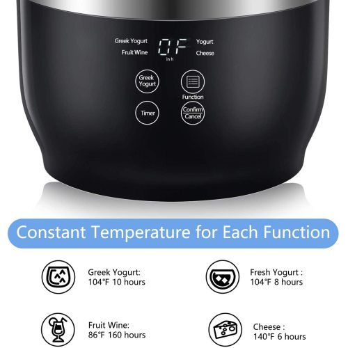 Thumbnail: Automatic Digital Frozen Yogurt & Cheese Maker Machine