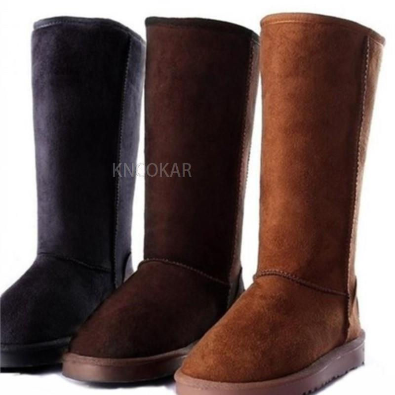 Thumbnail: European and American Snow Boots Women High-Tube Snow Boots