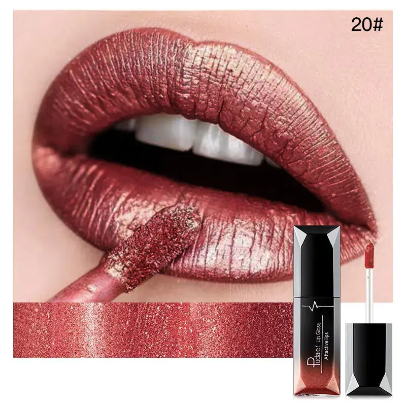 Thumbnail: 21Colors Nude Velvet LipGloss Waterproof Matte Liquid Lipstick Moisturizing